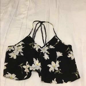 Floral crop top